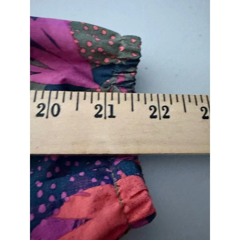 The North Face Girls Resolve Reflective Jacket Floral Pink Green Size L 14/16